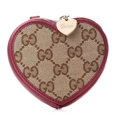 gucci heart monogram purse|gucci coin purse black.